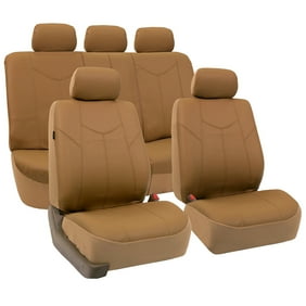 Charcoal Black SS6349PCCH Polycotton Fabric Covercraft Custom-Fit Rear-Second Seat Bench SeatSaver Seat Covers